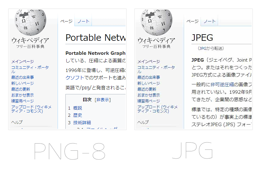 脱 なんとなく Wordpressのseoにも効くjpgとpngの使い分け方 Jill Tone Blog